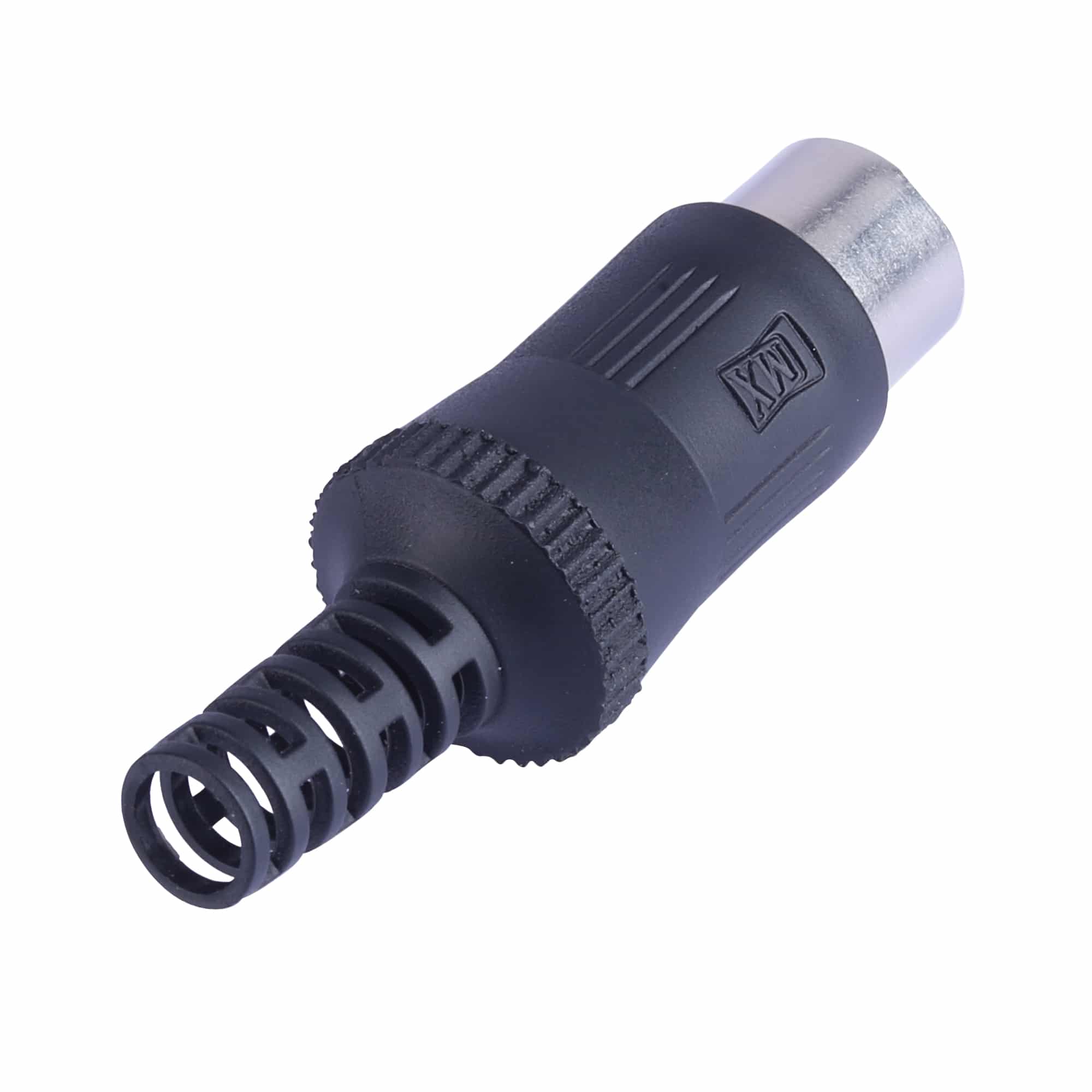 MX copper plated 8 PIN DIN plug connector