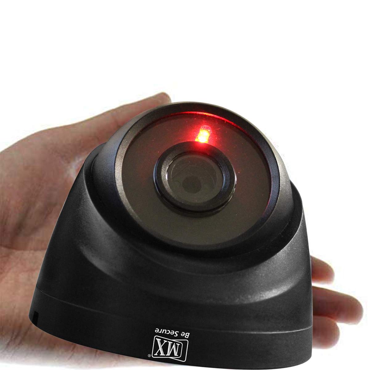 MX Dummy CCTV Camera/Dummy CCTV Dome Camera (Fake Camera No Audio/No Video) with Battery Operated Red Led Light is Ideal for Home, Office Dummy 2 (Pack of 2)