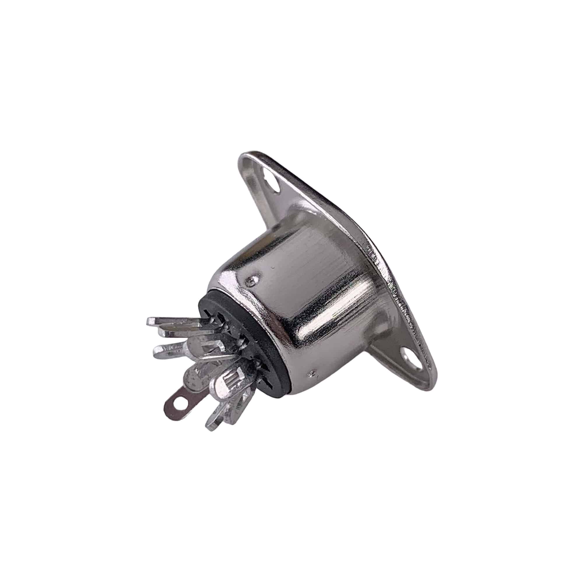 MX 8 PIN DIN metal socket connector