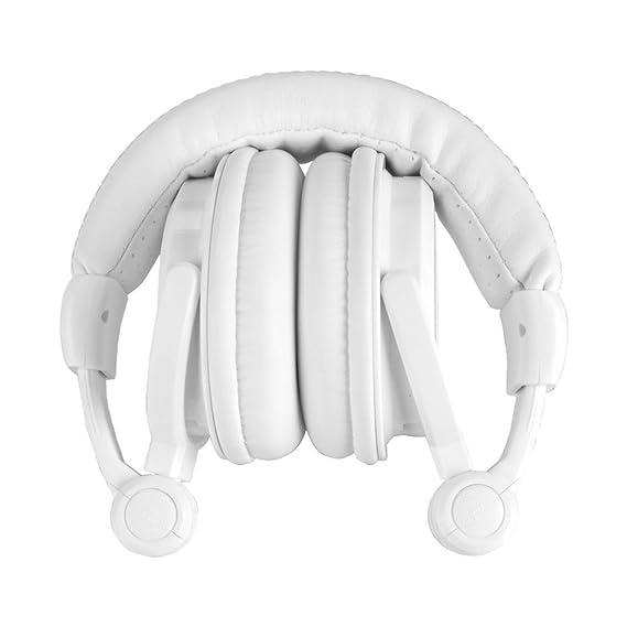 MX DJ 1000 High-Definition DJ Headphones - White Color