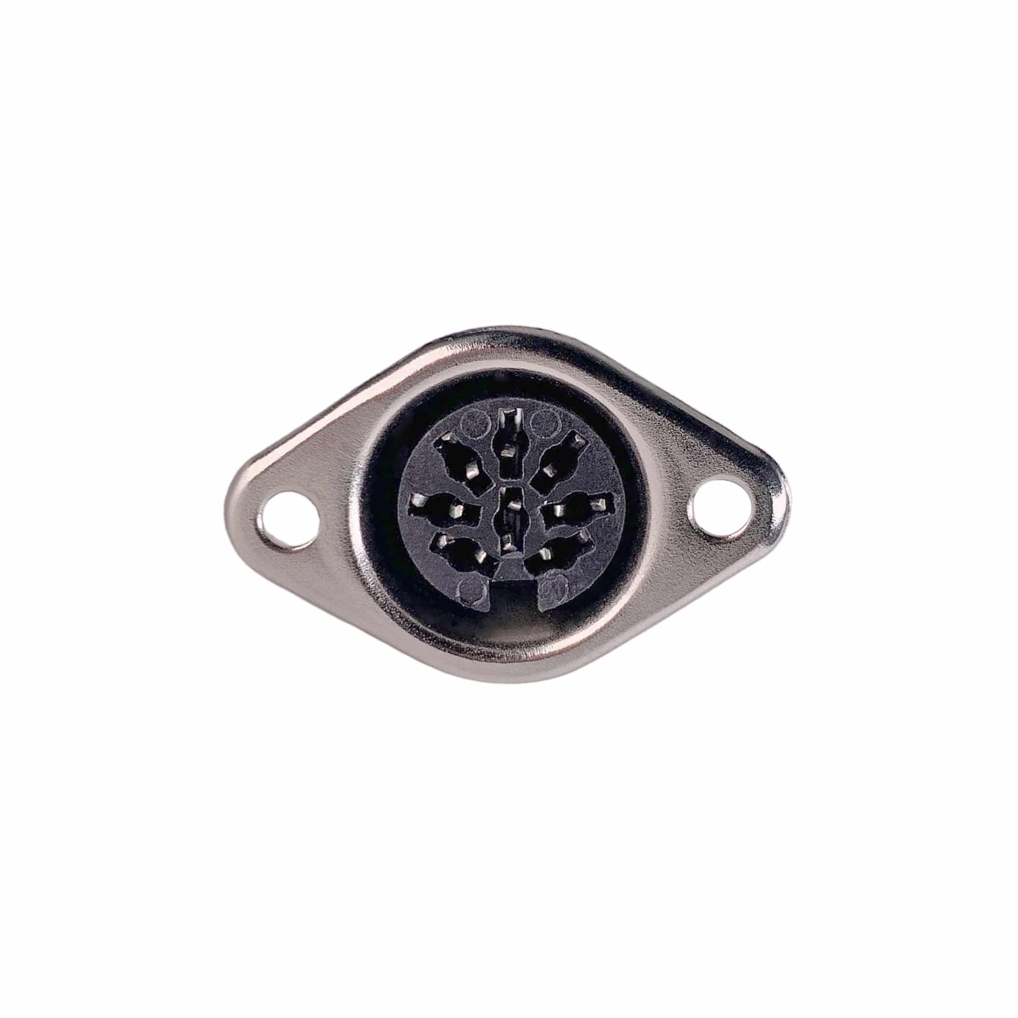 MX 8 PIN DIN metal socket connector