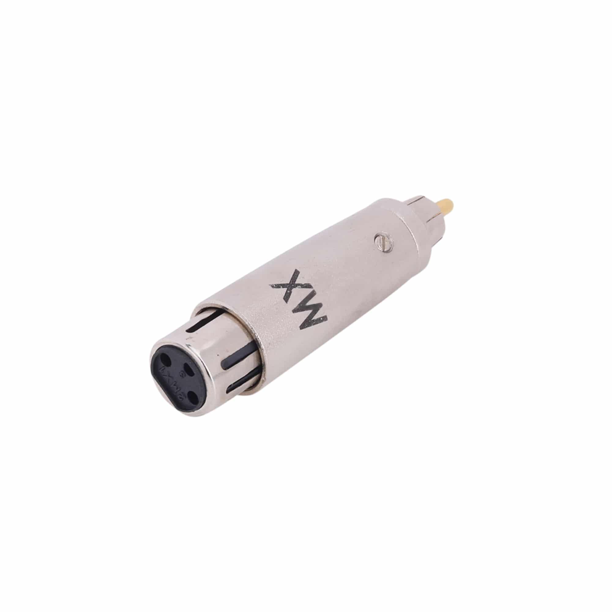 MX XLR 3 Pin Mic Female Extension Socket to RCA Male Plug Adapter (Gold Plated Pin) (Copy)