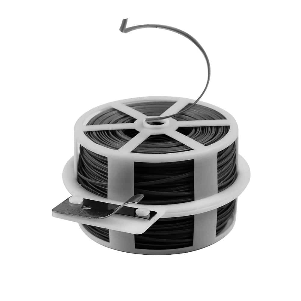 MX Wire Cable Tie Management Organizer Magic Twister 50 Mtr Roll - Black (Pack of 3)